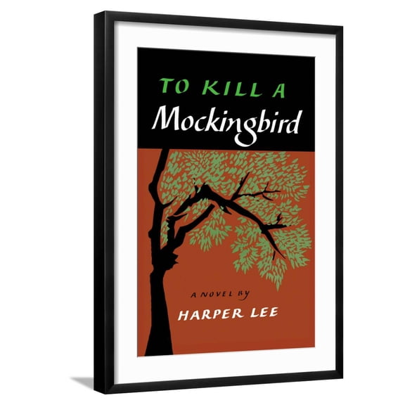 Art.com To Kill A Mockingbird Art Print, Black Frame Wall Art, 21" x 29"