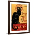 thumbnail image 1 of Art.com TournÃ©e du Chat Noir, c.1896 Art Print by ThÃ©ophile Alexandre Steinlen, Brown Frame Wall Art, 32" x 44", 1 of 5