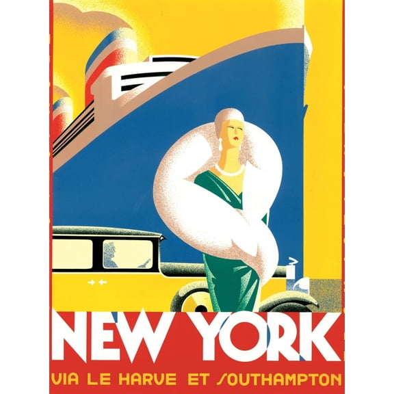 Art.com Transatlantic Art Print by Brian James, 12" x 16"