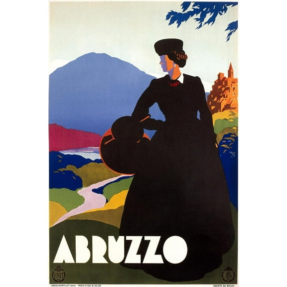 Art.com Travel Poster for Abruzzo Art Print, 12" x 18"