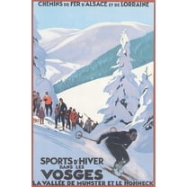 Art.com Travel Poster for Vosges Art Print, 12" x 18"