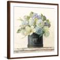 thumbnail image 1 of Art.com Tulips in Hatbox Shiplap Art Print by Danhui Nai, Brown Frame Wall Art, 29" x 29", 1 of 5