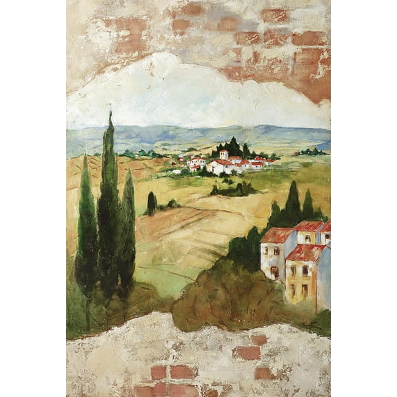 Art.com Tuscan Landscape Art Print, 12" x 18"
