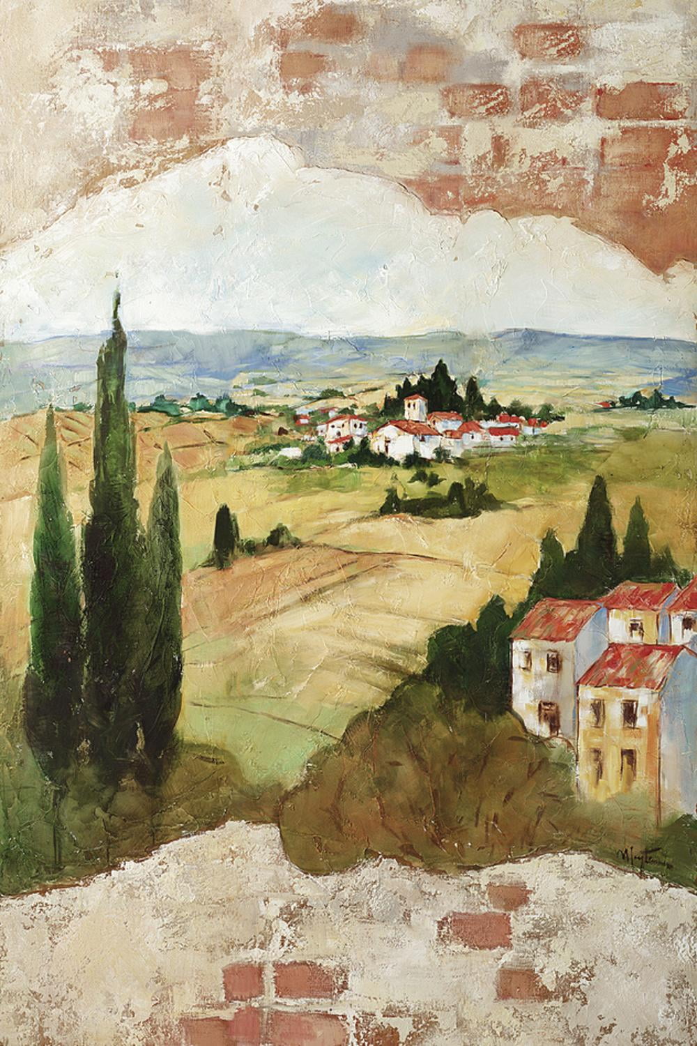 Tuscan Landscape Canvas Art Print for Kids, 24" x 36"