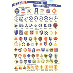 Art.com US Army Insignia Art Print, 12" x 18"