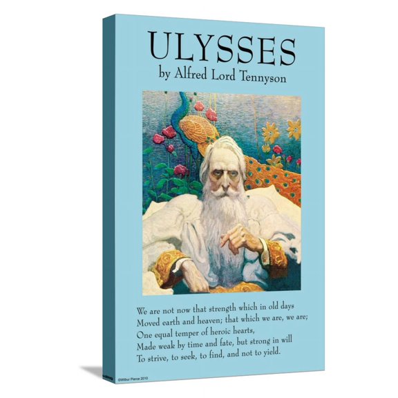Art.com Ulysses Stretched Canvas Print Wall Art, 12" x 18"