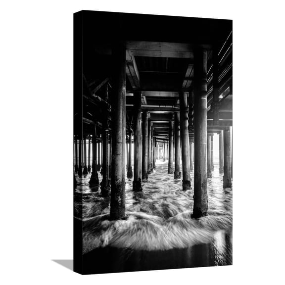 Art.com Under the Bridge Stretched Canvas Print Wall Art by Design Fabrikken, 12" x 18"