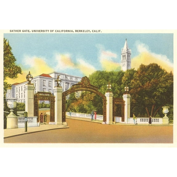 Art.com University of California, Berkeley Art Print, 18" x 12"