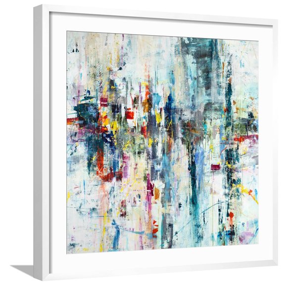 Art.com Upcoming Event Giclee Print by Jodi Maas, White Frame Wall Art, 29" x 29"