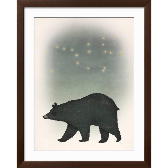 Art.com Ursa Major Art Print by Ryan Fowler, Brown Frame Wall Art, 32" x 40"