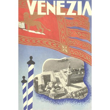 Art.com Venice Italy Poster Art Print, 16" x 24"