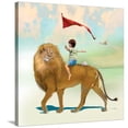 thumbnail image 1 of Art.com Victory Street Stretched Canvas Print Wall Art by Nancy Tillman, 30" x 30", 1 of 4