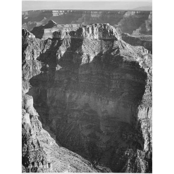 Art.com View From North Rim 1941 Grand Canyon National Park Arizona. 1941 Art Print by Ansel Adams, 12" x 16"