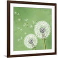 thumbnail image 1 of Art.com Vintage Floral Background With Dandelion Art Print by silvionka, Brown Frame Wall Art, 38" x 38", 1 of 5