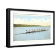 thumbnail image 1 of Art.com Vintage Rowing Crew Art Print, Black Frame Wall Art, 23" x 17", 1 of 4