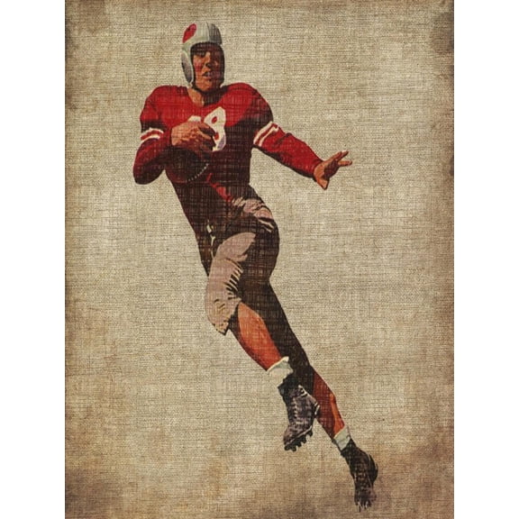 Art.com Vintage Sports IV Art Print by John Butler, 12" x 16"