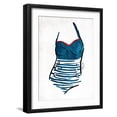 thumbnail image 1 of Art.com Vintage Swimsuit One Art Print by OnRei, Black Frame Wall Art, 17" x 21", 1 of 5
