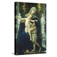 thumbnail image 1 of Art.com Virgin Mary and Jesus Stretched Canvas Print Wall Art by William Adolphe Bouguereau, 16" x 24", 1 of 4
