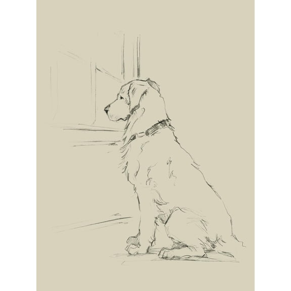 Art.com Waiting for Master IV Art Print by Ethan Harper, 24" x 32"