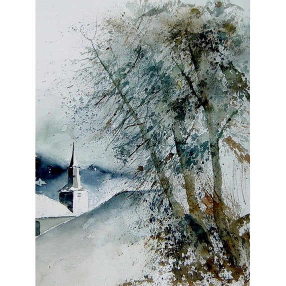 Art.com Watercolor 140605 Art Print by Pol Ledent, 12" x 16"