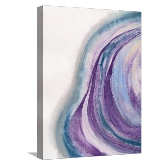 Art.com Watercolor Geode I Stretched Canvas Print Wall Art by Chris Paschke, 12" x 16"