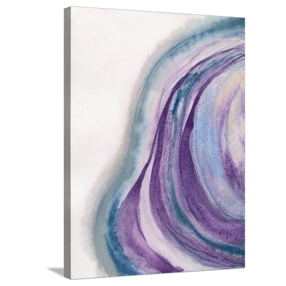 Art.com Watercolor Geode I Stretched Canvas Print Wall Art by Chris Paschke, 24" x 32"