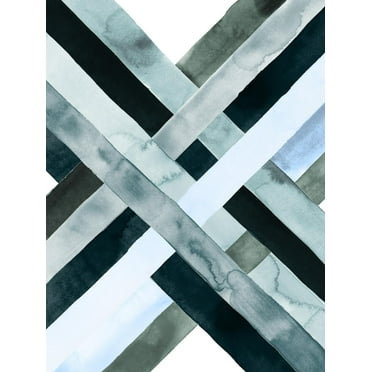 Art.com Watercolor Weave I Art Print by Grace Popp, 12" x 16"