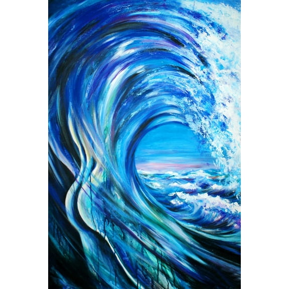 Art.com Wave Art Print by DannyWilde, 12" x 18"