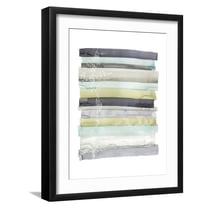 Art.com Wavelet II Art Print by Grace Popp, Black Frame Wall Art, 17" x 21"