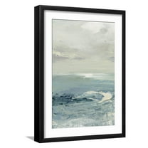 Art.com Waves II Art Print by Julia Purinton, Black Frame Wall Art, 17" x 23"