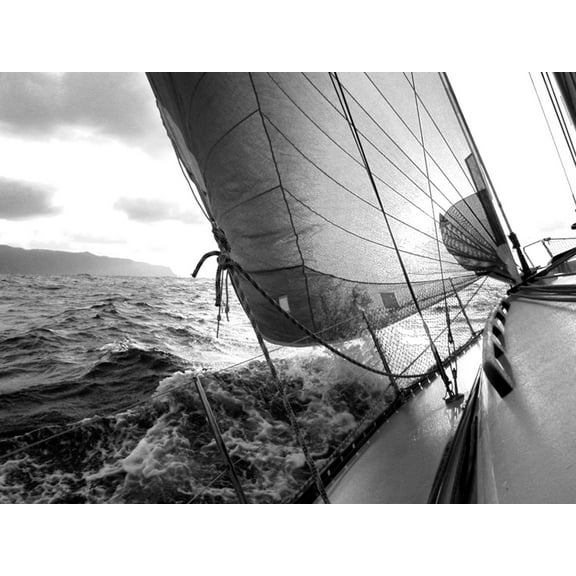 Art.com Waves Photographic Print by PhotoINC, 32" x 24"