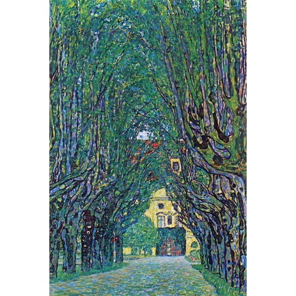 Art.com Way to the Park Art Print by Gustav Klimt, 12" x 18"