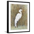 thumbnail image 1 of Art.com White Egret II Art Print by Tim OToole, Black Frame Wall Art, 23" x 29", 1 of 5