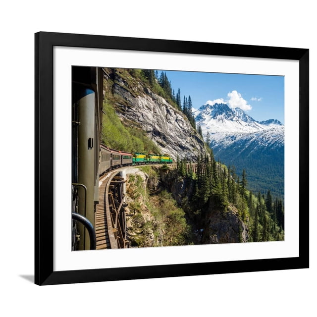Art.com White Pass Train Alaska Photographic Print by Gary Rolband ...