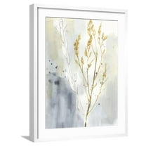 Art.com Wild Grass I Art Print by Jennifer Goldberger, White Frame Wall Art, 23" x 29"