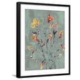 thumbnail image 1 of Art.com Wildflower Watercolors I Art Print by Jennifer Goldberger, Black Frame Wall Art, 23" x 29", 1 of 5
