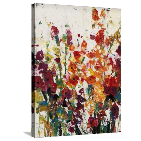 Art.com Wildflowers Blooming II Stretched Canvas Print Wall Art by Tim OToole, 24" x 32"