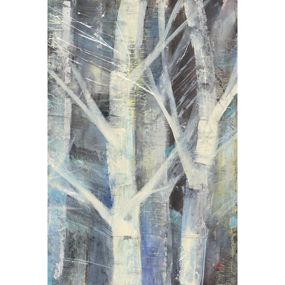 Art.com Winter Birches II Art Print by Albena Hristova, 12" x 18"