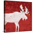 thumbnail image 1 of Art.com Woodland Holiday IV Stretched Canvas Print Wall Art by Paul Brent, 30" x 30", 1 of 4