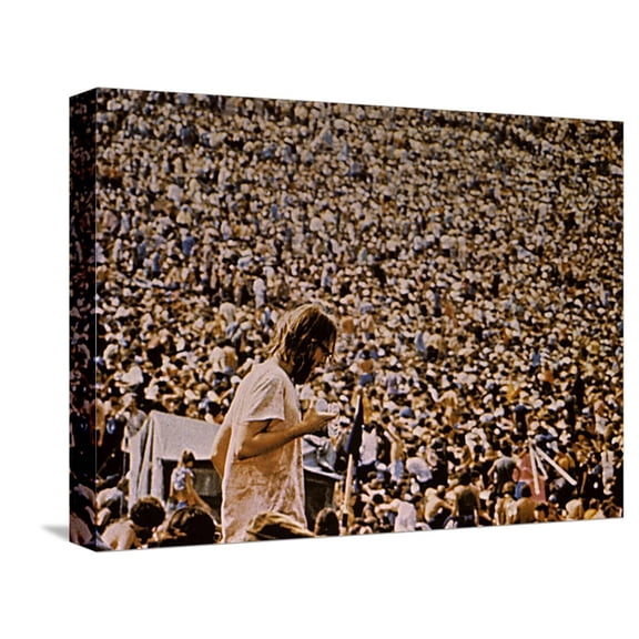 Art.com Woodstock, 1970 Stretched Canvas Print Wall Art, 16" x 12"