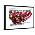 thumbnail image 1 of Art.com World Motorcycle Championship, 1963 Art Print, Black Frame Wall Art, 29" x 21", 1 of 5