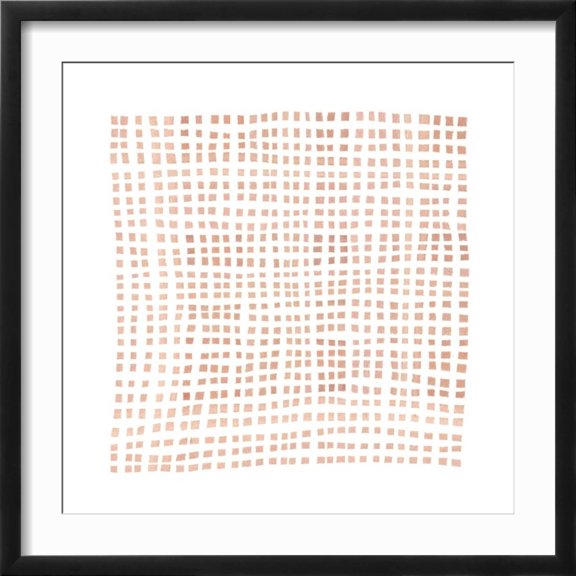Art.com Woven I Art Print by Emma Scarvey, Black Frame Wall Art, 21" x 21"