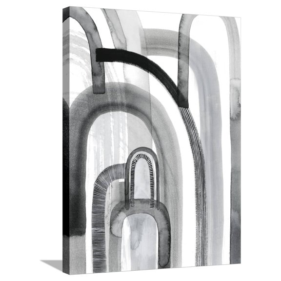 Art.com Yester Arches II Stretched Canvas Print Wall Art by Grace Popp, 24" x 32"