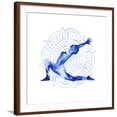 thumbnail image 1 of Art.com Yoga Flow II Art Print by Grace Popp, Brown Frame Wall Art, 29" x 29", 1 of 5