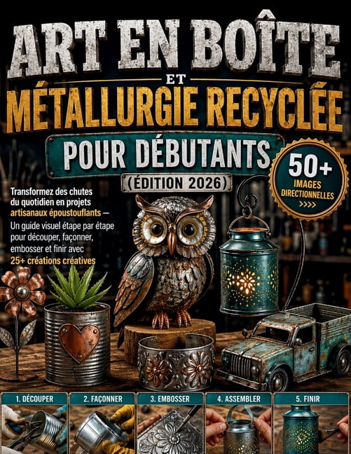 Art en boÃ®te et mÃ©tallurgie recyclÃ©e pour dÃ©butants (Ãdition 2026): Transformez des chutes du quotidien en projets artis, (Paperback)