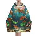 Art feature abstract Adults can wear blanket hoodiesushi oversized