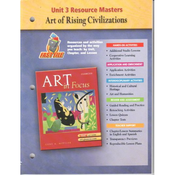 Pre-Owned Art in Focus Unit 3 Resource Masters (Art in focus, Unit 3) Paperback