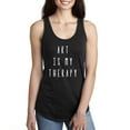 thumbnail image 1 of Art is My Therapy Racerback Tank, 1 of 1