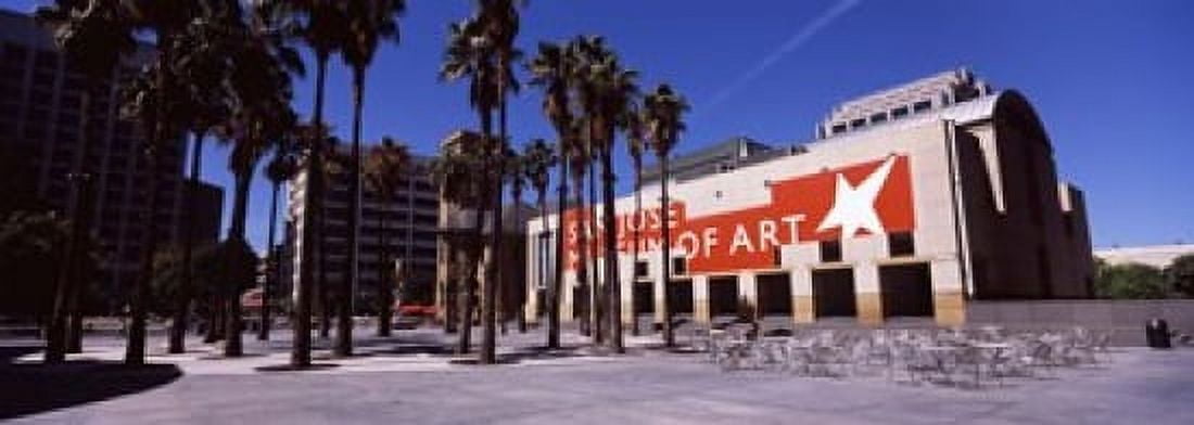 Art museum in a city San Jose Museum Of Art Downtown San Jose San Jose Santa Clara County California USA Canvas Art - Panoramic Images (18 x 7)