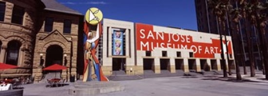 Art museum in a city San Jose Museum Of Art Downtown San Jose San Jose Santa Clara County California USA Canvas Art - Panoramic Images (36 x 13)